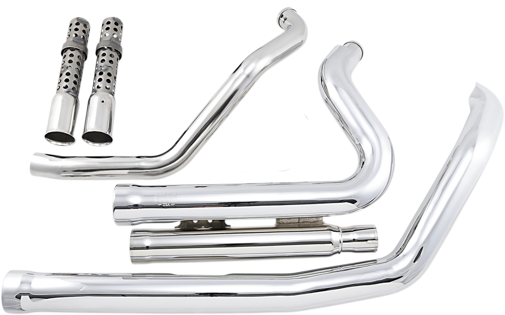 909 Exhaust - Chrome - '07-'13 XL