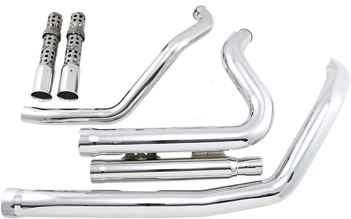909 Exhaust - Chrome - '07-'13 XL