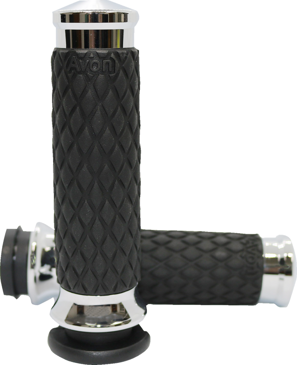 Diamond Contour Grips - Spike - Chrome