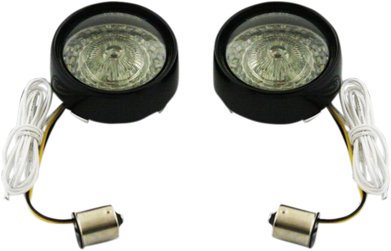Bullet Turn Signal - JAE CVO - Chrome - Smoke Lens