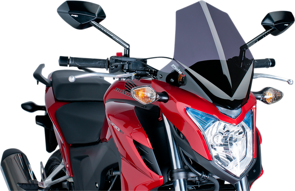 New Generation Windscreen - 11-3/4" - Dark Smoke - FZ1