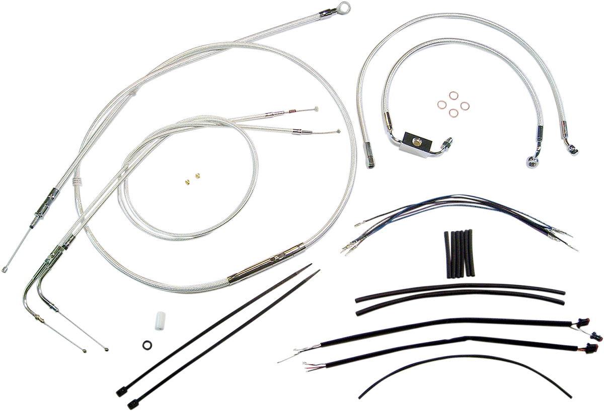 Sterling Chromite II® Designer Handlebar Installation Kit - 10" - '17-'20 FLH