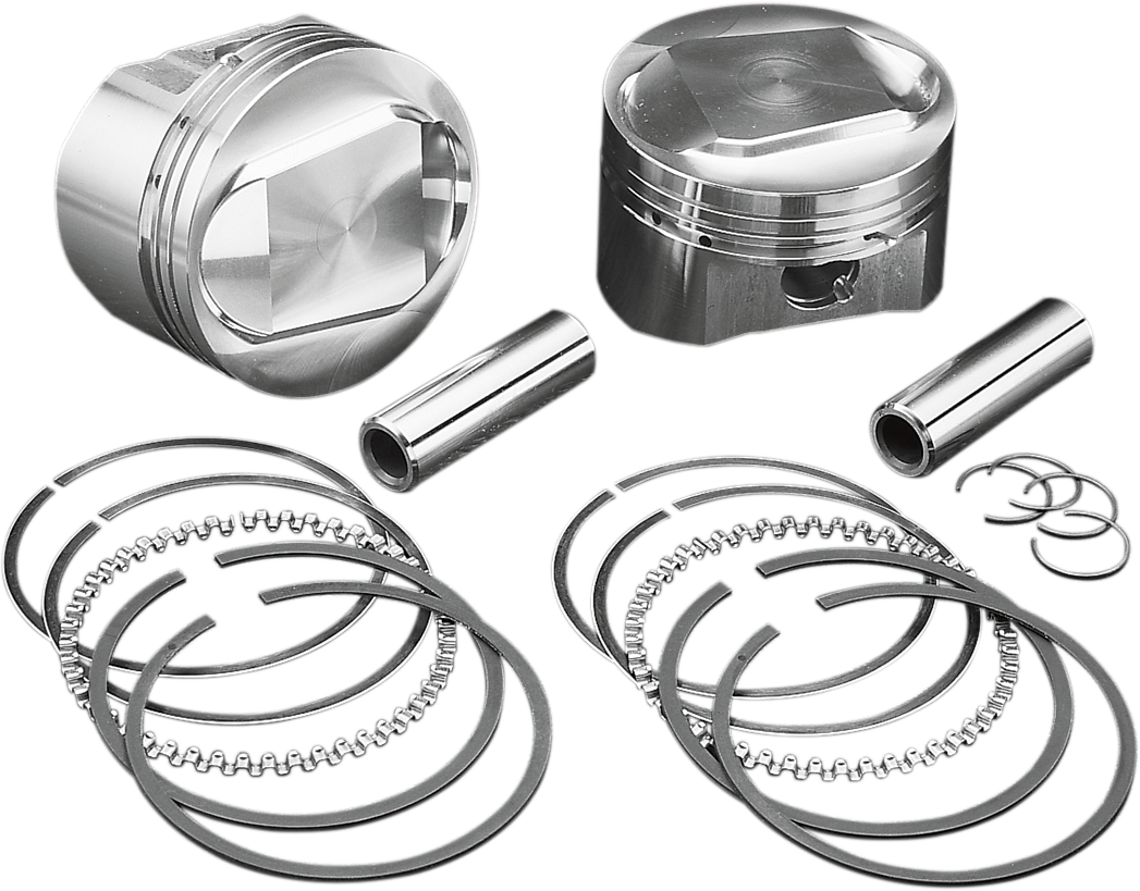 Piston Kit - 3.885" - 103 Cubic Inch | 96 Cubic Inch Bored to 103 Cubic Inch - Twin Cam