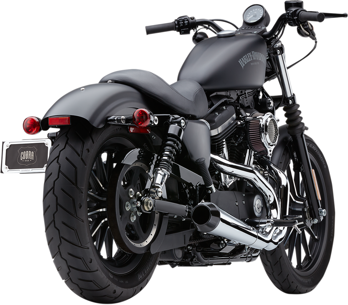 4" El Diablo Exhaust - Black