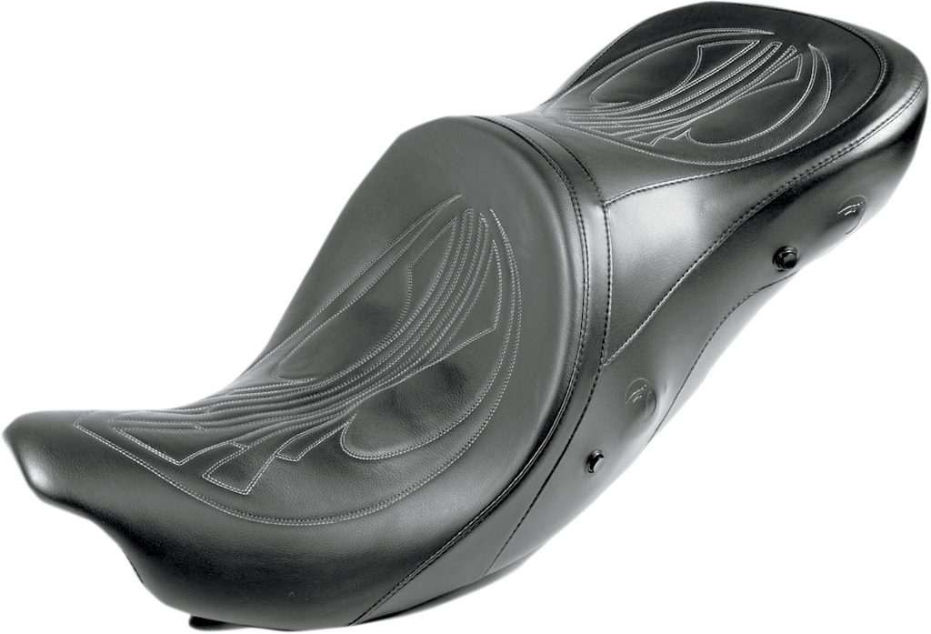 Longhaul 2Up Seat - Double Diamond w/ Charcoal Gray Thread - FL '08-'23