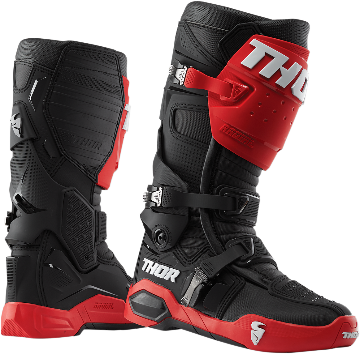 Radial Boots - Gray/Fluorescent Yellow - Size 13