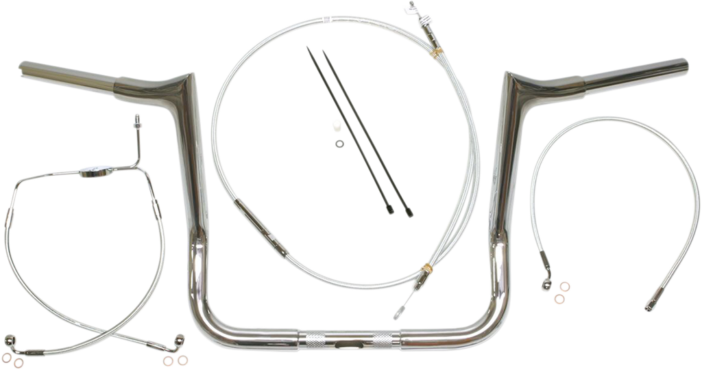 1-1/4" Viking Handlebar Installation Kit - 12" - Sterling Chromite II®