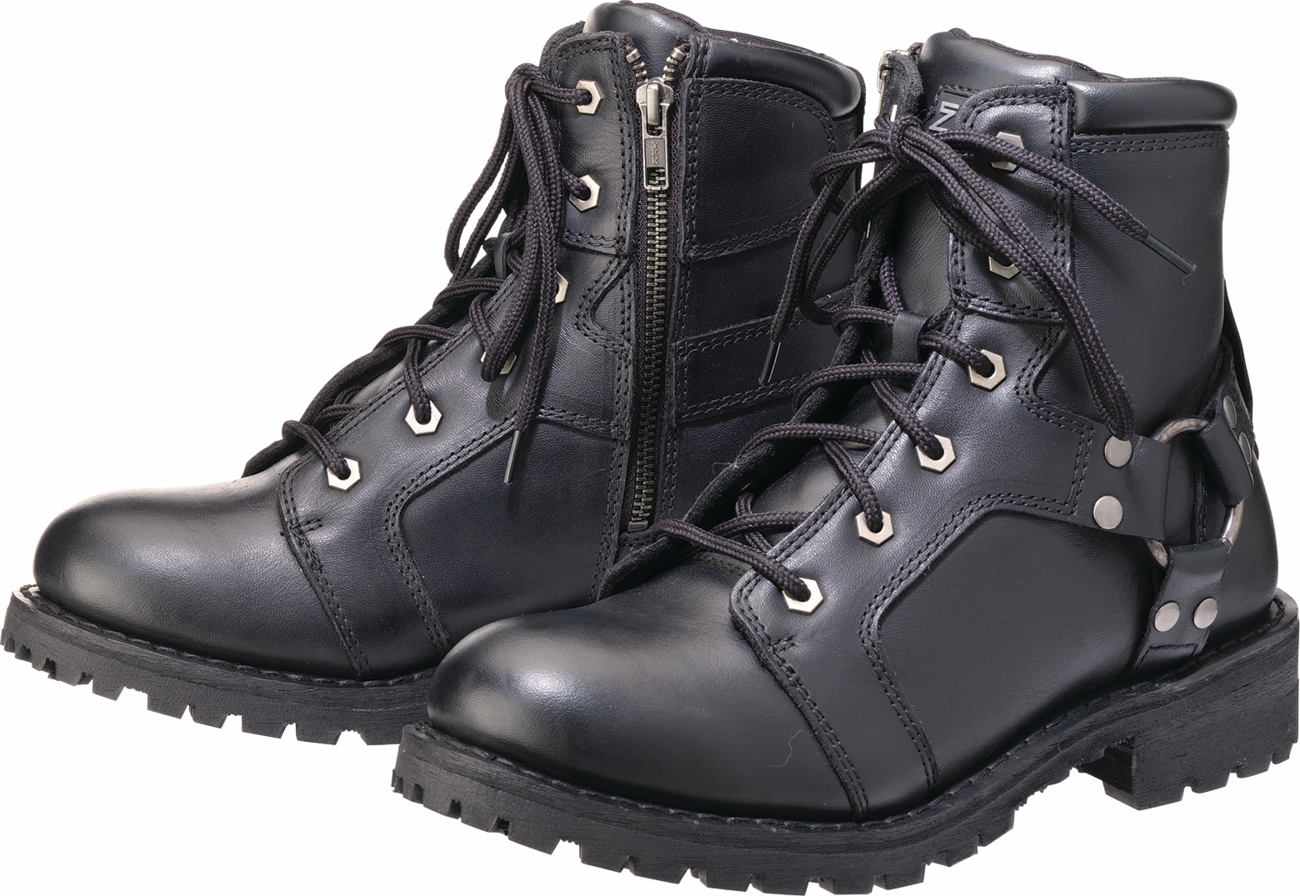 Women's High Rise Boots - Black - US 6.5