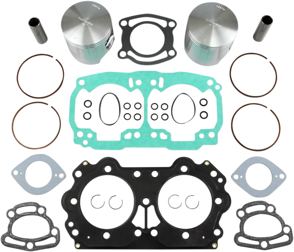 Piston Kit - Kawasaki - 550 cc Twin Cylinder - +0.50 mm