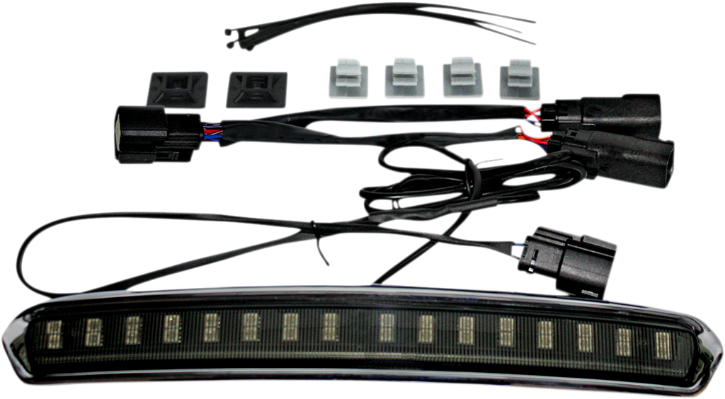 Tour Pack Lid Light - Chrome/Smoke