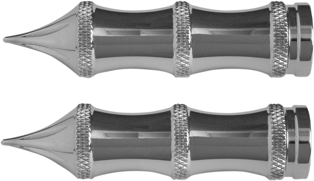 Toe Peg - Tribal - Chrome