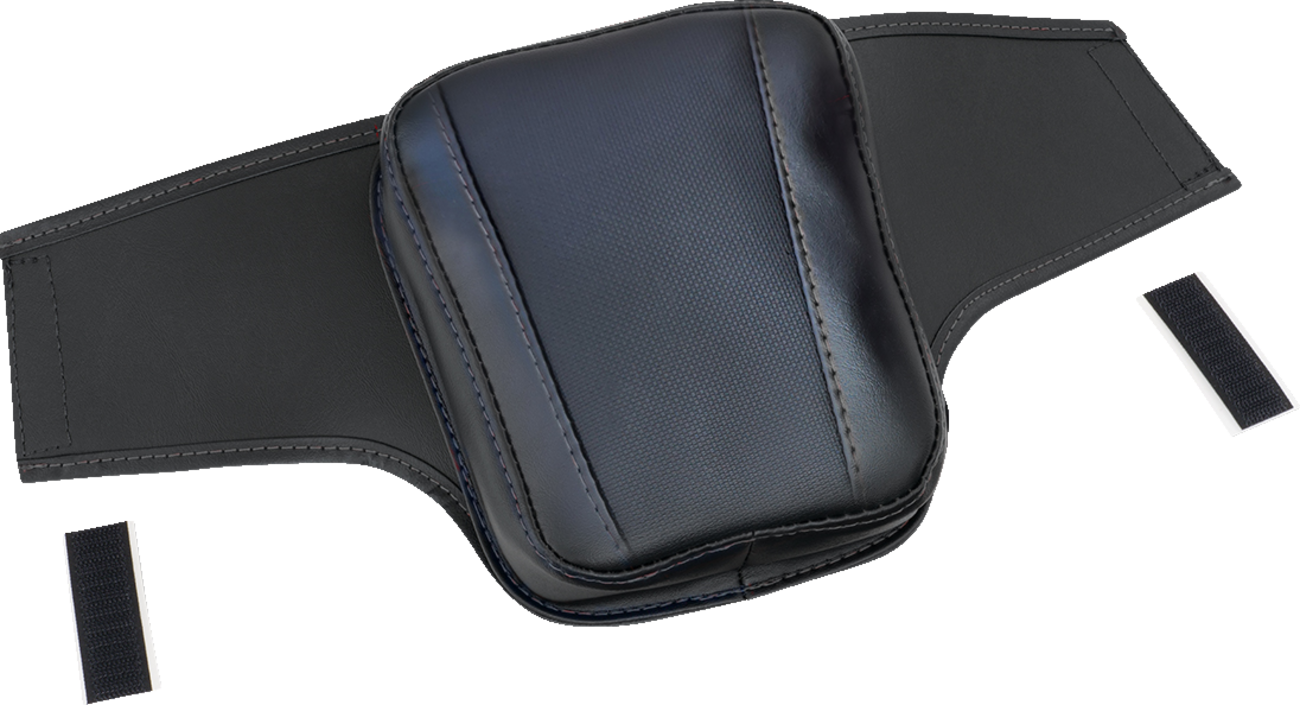 Ballistic Tank Pouch - Black w/ Black Stitch - Ryker '19-'23