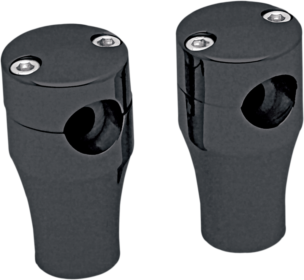Handlebar Risers - 1-1/2" - Black