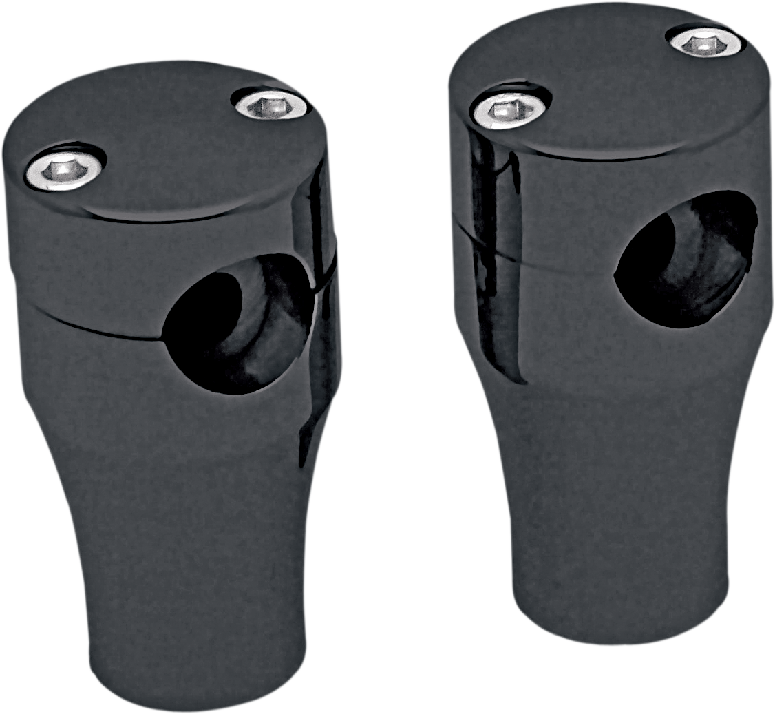 Handlebar Risers - 1-1/2" - Black