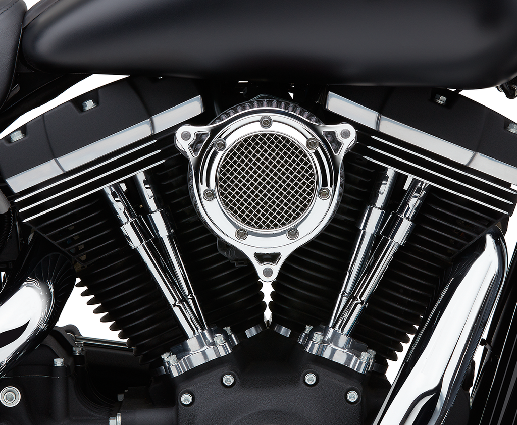 RPT Air Intake Kit - Chrome/Black - Softail