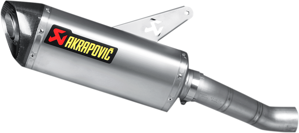 Slip-On Line Muffler - Titanium - Black
