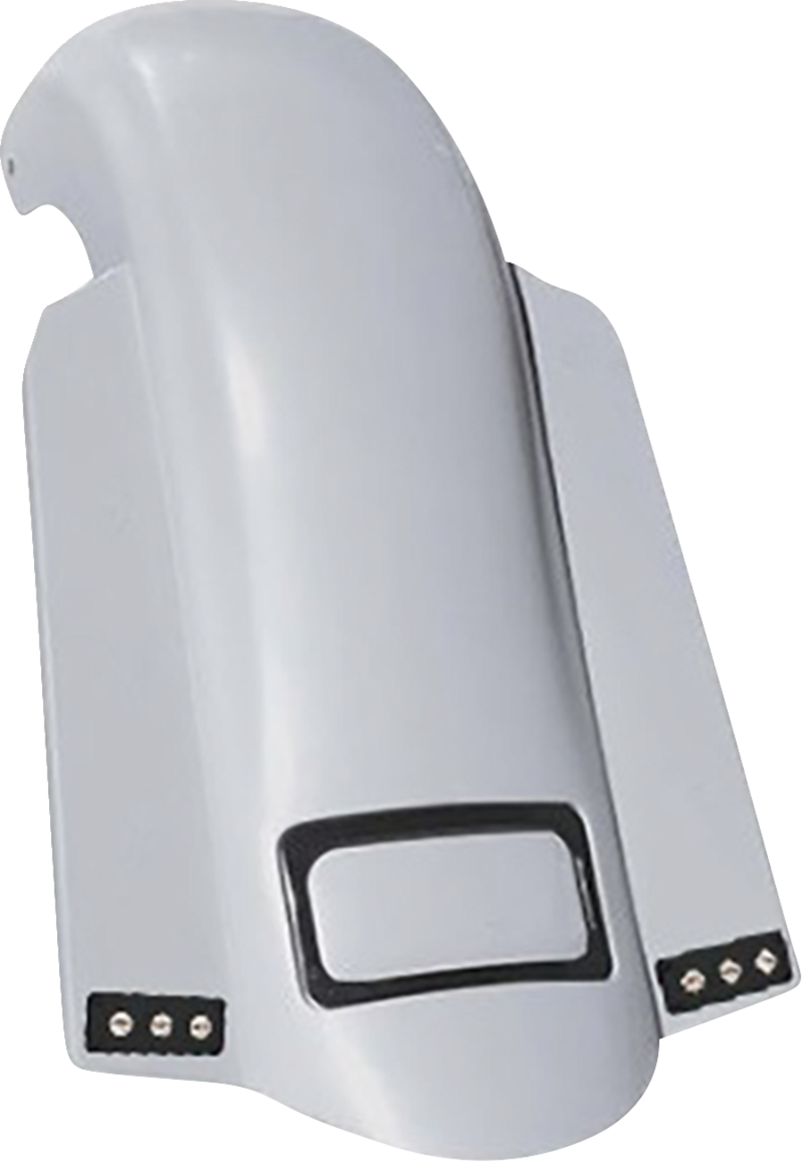 Short Sport Rear Fender - With Chrome Plate Frame - Touring