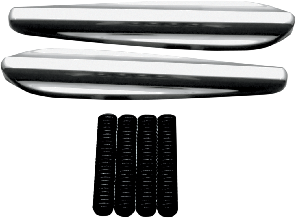 Turn Signal Eliminators - Dimpled - Chrome