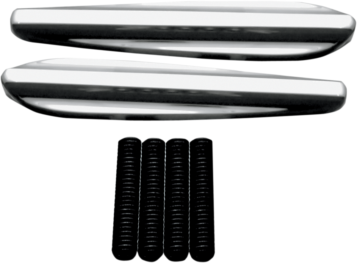 Turn Signal Eliminators - Dimpled - Chrome