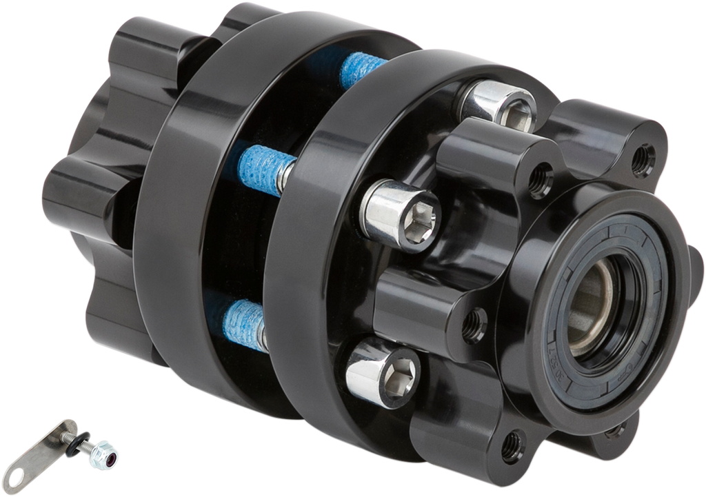 Cartridge Hub - with TPMS - Rear - Chrome - Kit