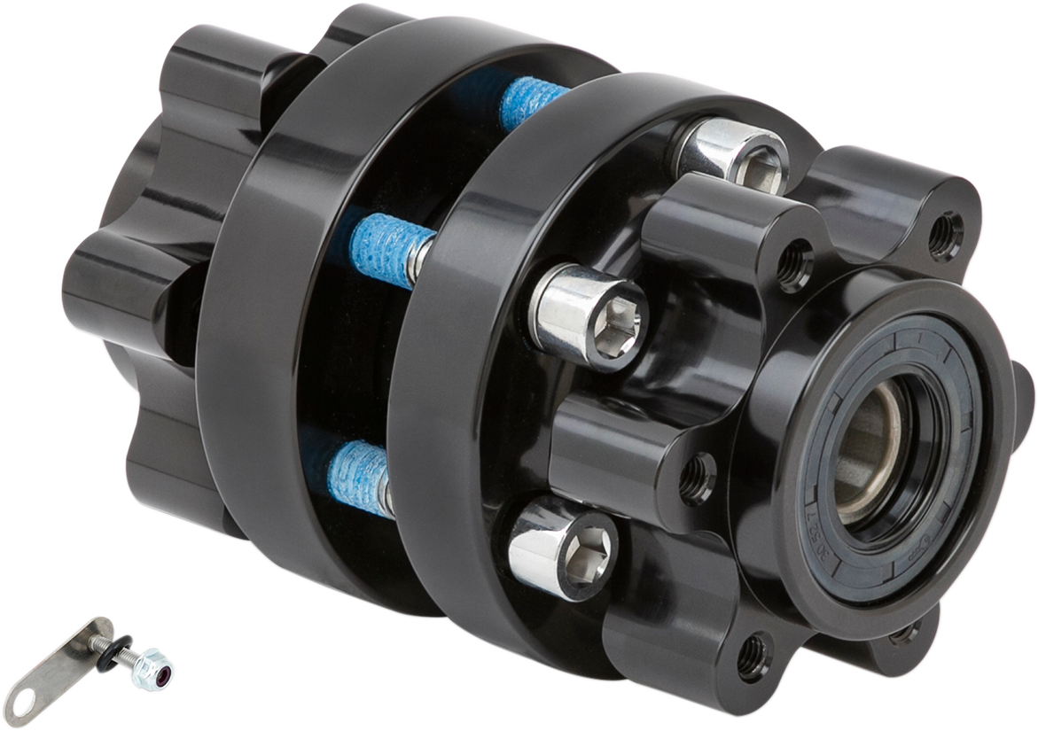Cartridge Hub - with TPMS - Rear - Chrome - Kit