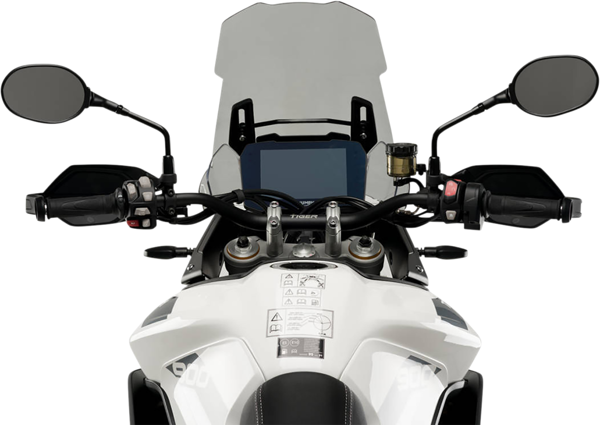 Touring Windscreen - 18-3/4" - Clear - Moto Guzzi
