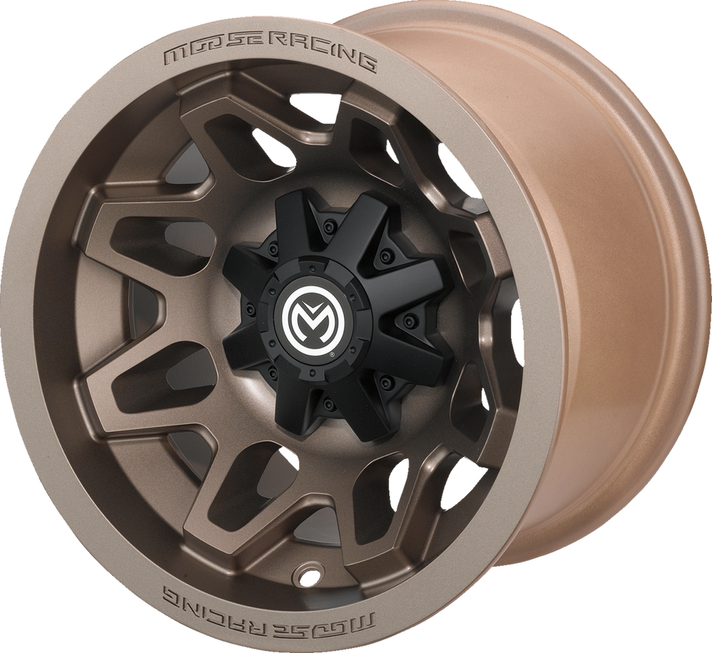 Wheel - 416X - Rear - Black - 12x8 - 4/110 - 4+4