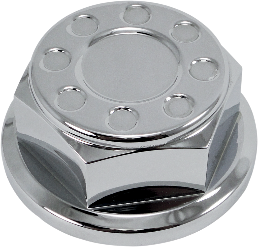 Steering Stem Nut - Chrome-Plated
