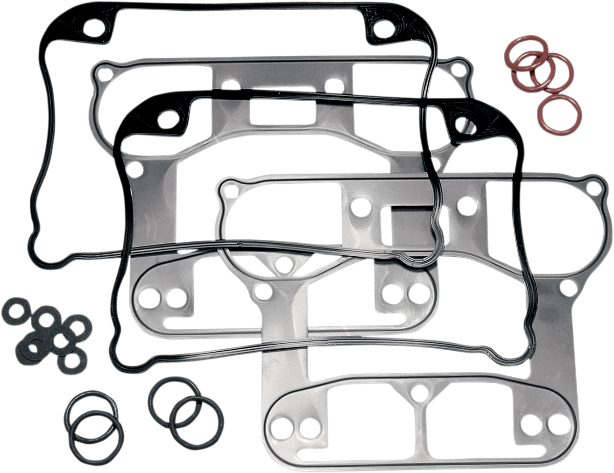 S&S Die-Cast Rocker Box Gasket Kit - EST - '99-'17 Twin Cam