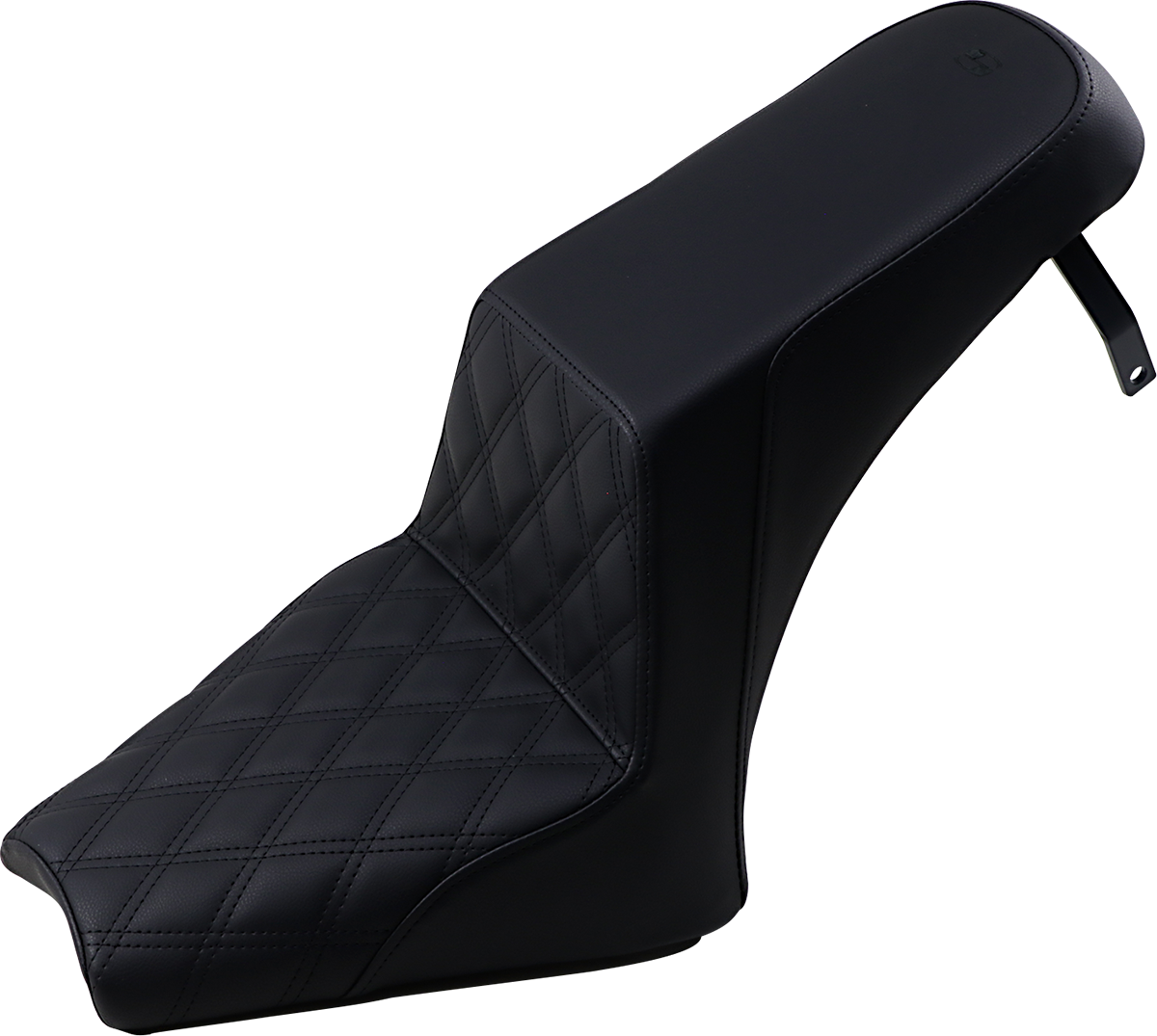 Step-Up Seat - Full Lattice Stitch - Black - Challenger