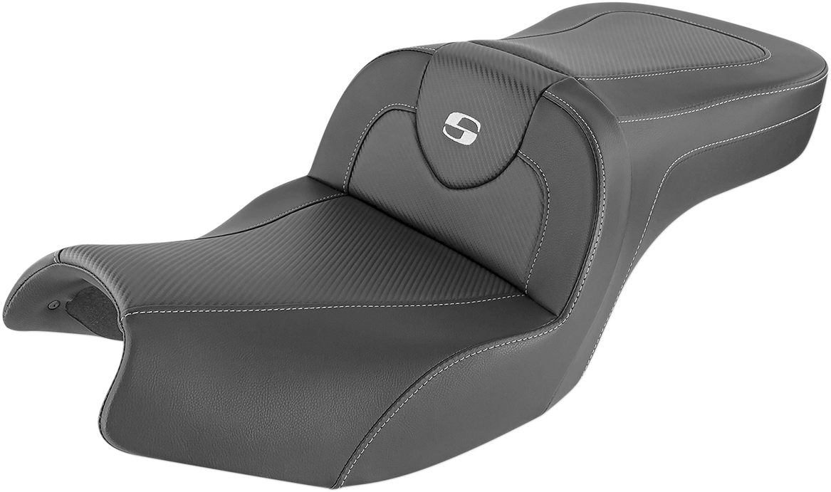 Roadsofa™ Seat - Carbon Fiber - Without Backrest - Black - Indian