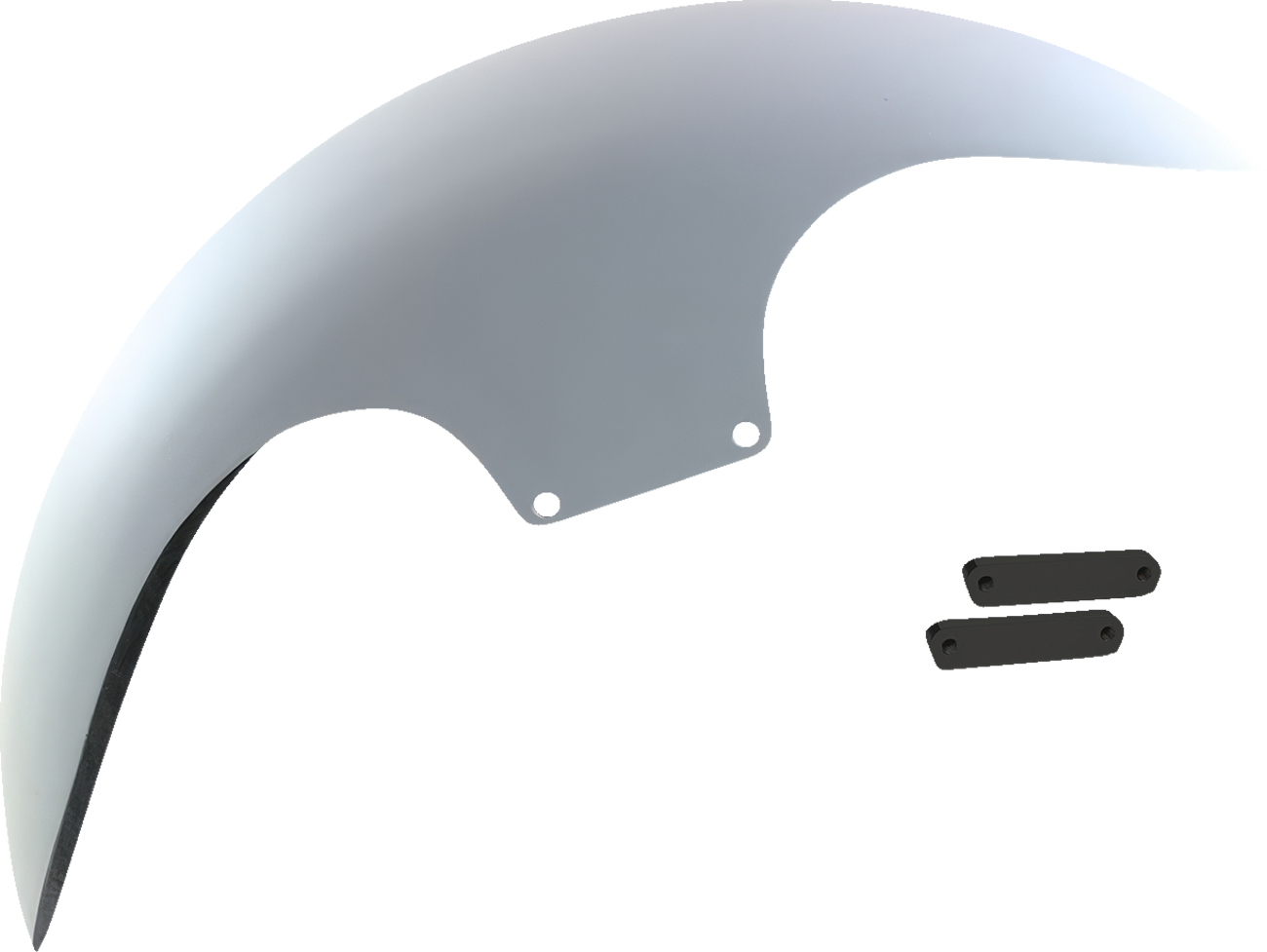 Cafe Front Fender - 19" - Black Spacers