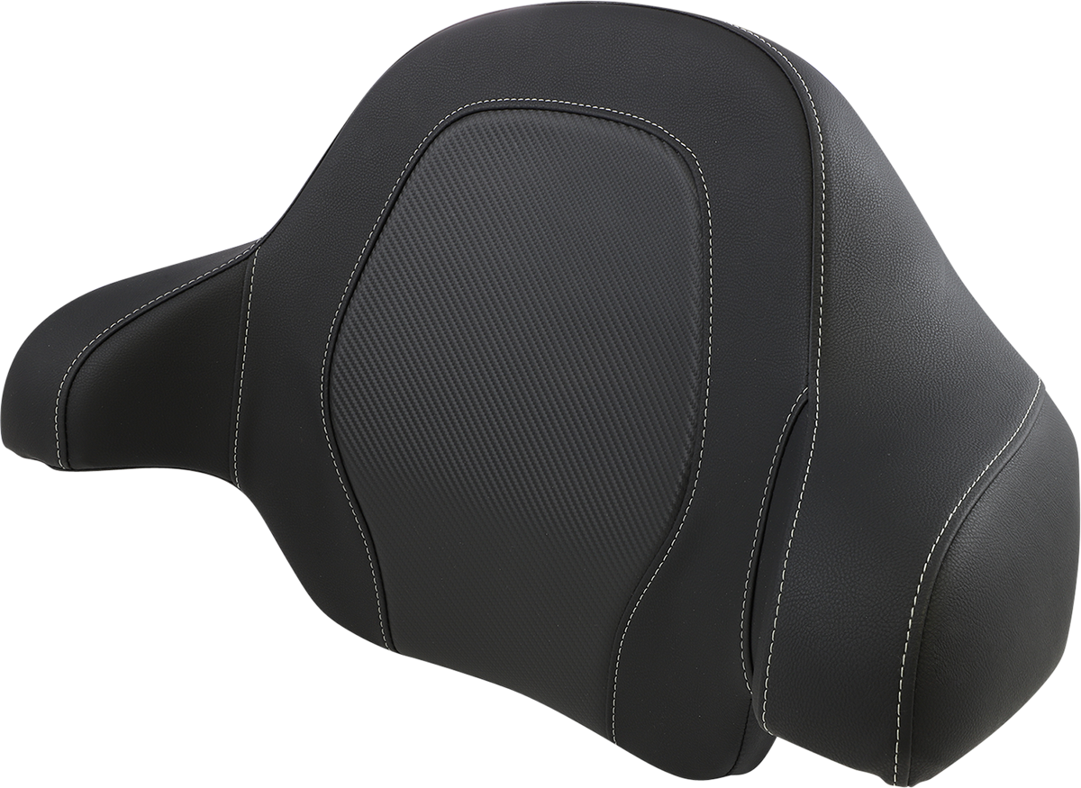 Tour-Pak® Backrest Pad - Slim - Roll & Pleat - Black - FL '14-'23