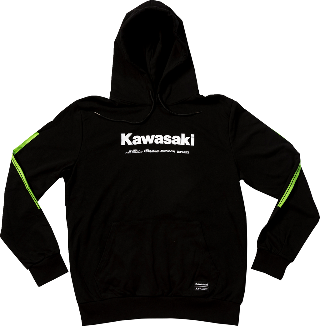 Kawasaki Race Sweatshirt - Black - Large
