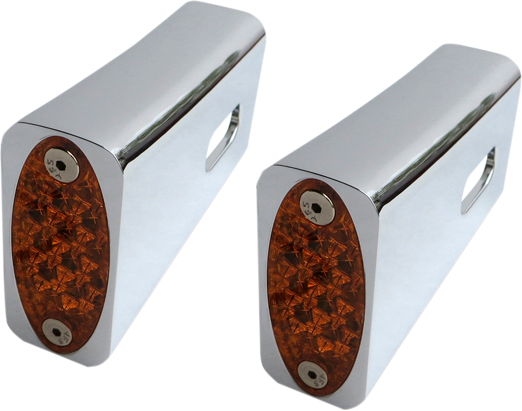 Strut LED Marker Light - Black/Amber