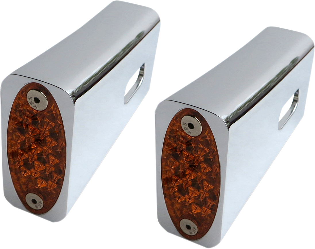 Strut LED Marker Light - Black/Amber