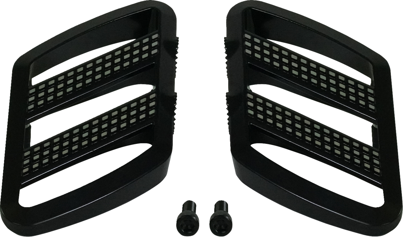 Combat Boards - Passenger - Black w/ Contrast Cut - Ryker '19-'24