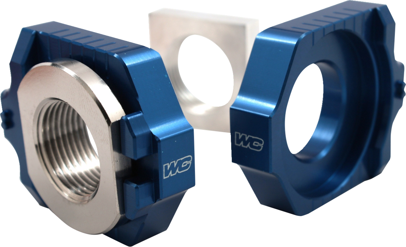 Elite Axle Block Kit - Blue - Gas Gas/Husqvarna/KTM