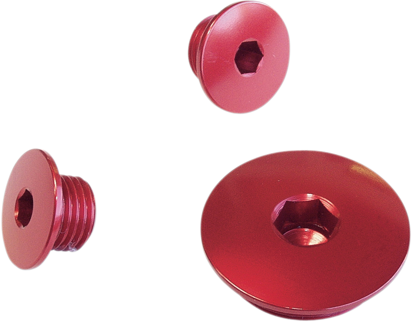 Engine Timing Plug - Red - Honda