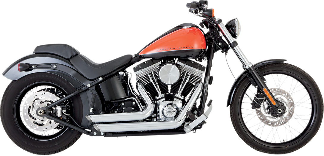 Shortshots Staggered Exhaust System - Black