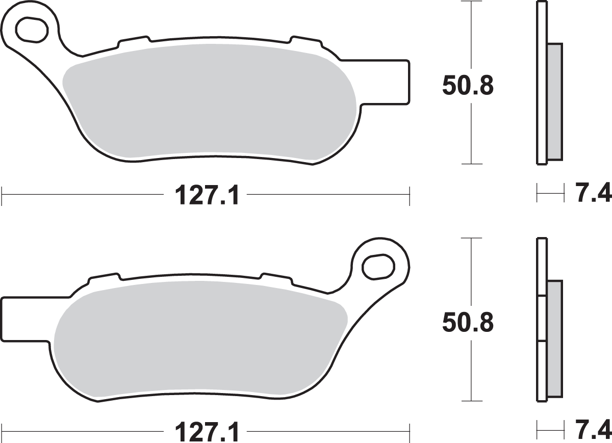 Brake Pads - 715LS