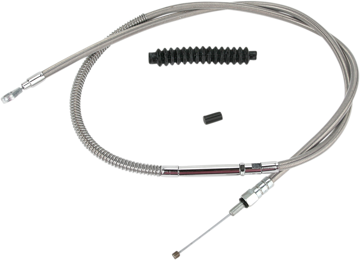 High-Efficiency Stainless Steel Clutch Cable for Harley-Davidson - +6" - '07 Touring