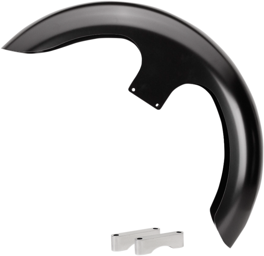 Thicky Front Fender - 21" - With Black Adapters