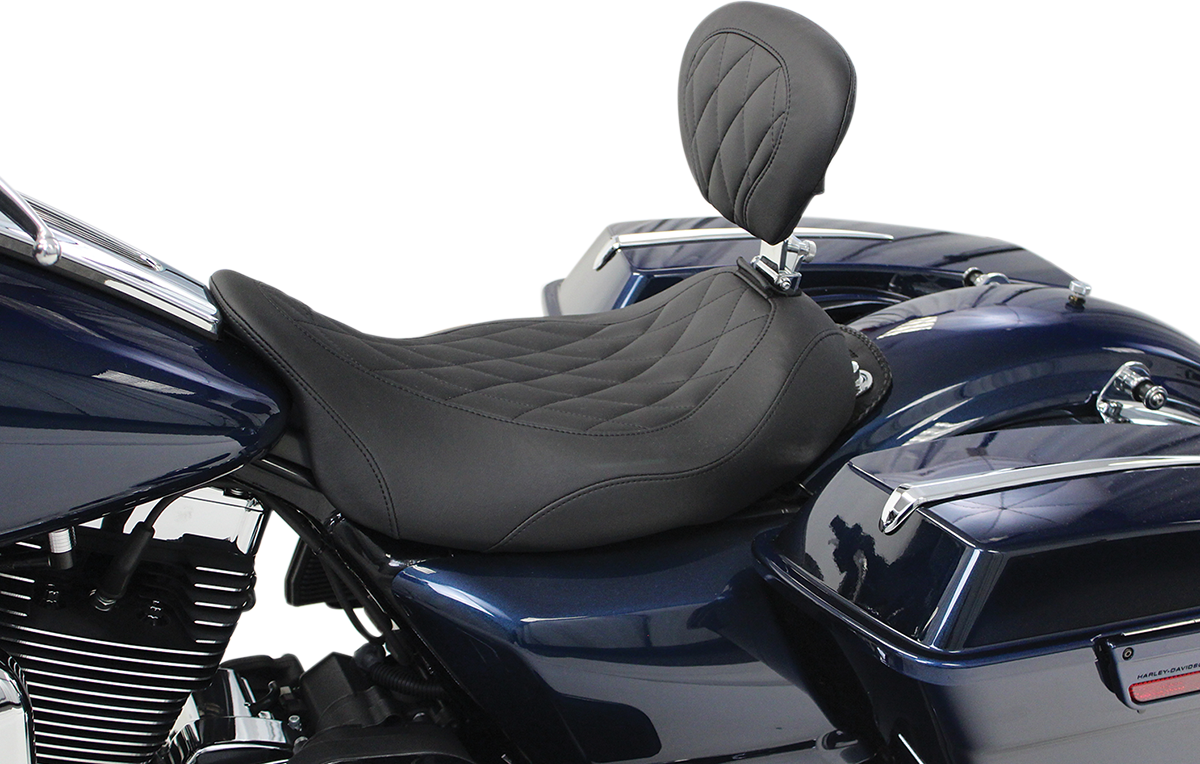 Wide Tripper™ Solo Seat - With Removable Driver Backrest - '08+