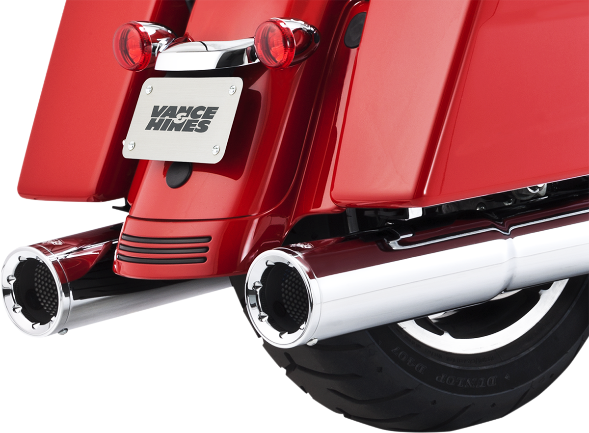 Hi-Output Mufflers - Chrome