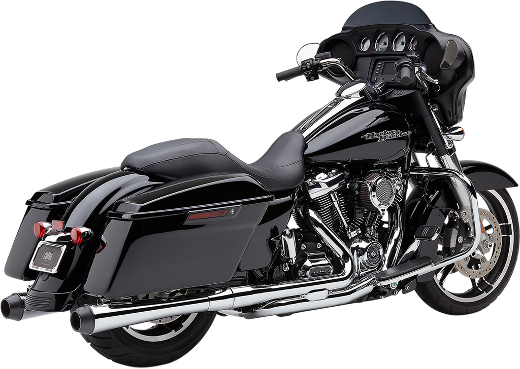 El Diablo 4" Mufflers for FL - Chrome/Black