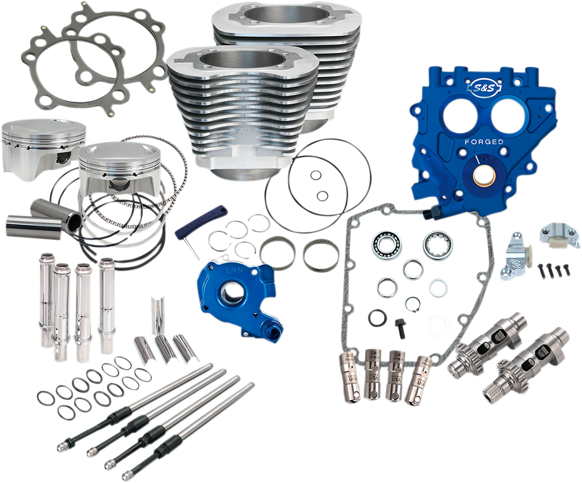 100" Power Package - 585GE - Gear Drive - Silver - Twin Cam 88