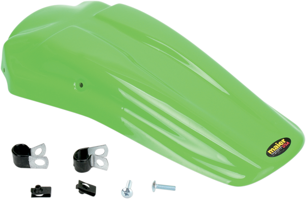 MX Style Rear Fender - Green - KLR 650