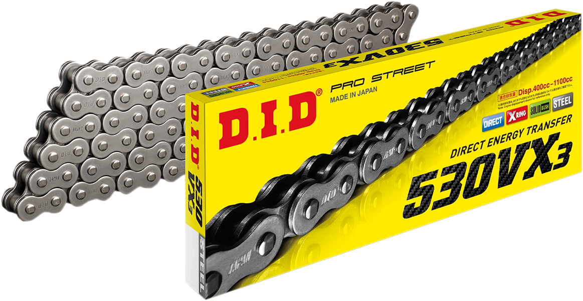 530 VX3 - Drive Chain - 106 Links - Natural