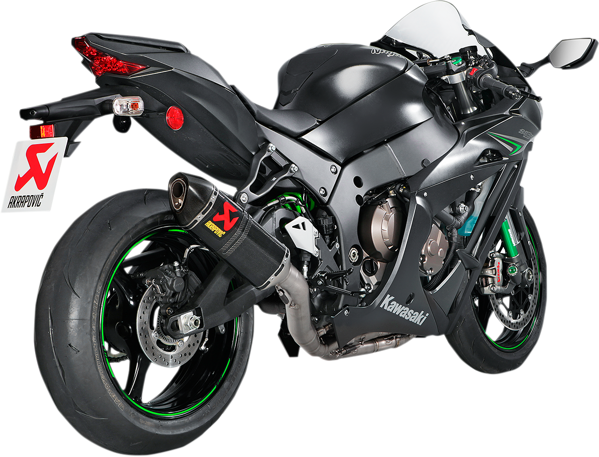 Evolution Exhaust - Titanium/Carbon Fiber